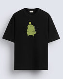 Bird on dino - Oversized T-shirt