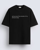 Samples of attitude - Oversized T-shirt