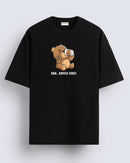 Shh...coffee first - Oversized T-shirt