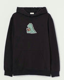 Dino reading - Hooded Sweatshirt