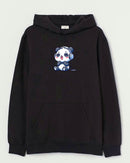 Panda loves music - Hooded Sweatshirt